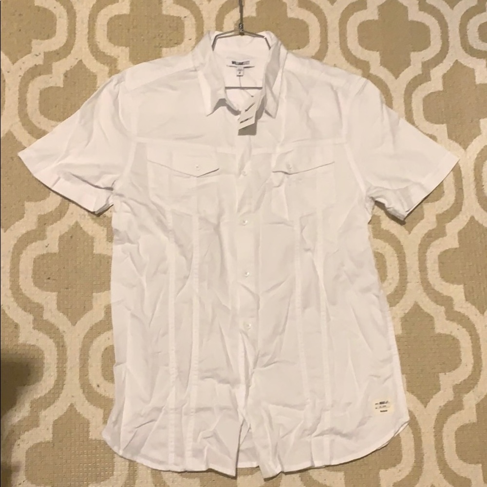 William Rast Men short sleeve shirt size M